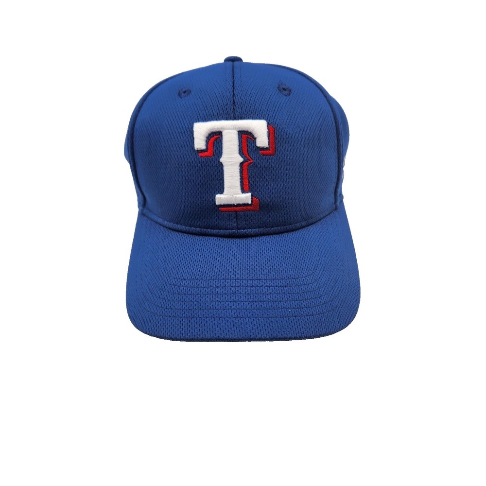 Texas Rangers Baseball Team Hat Cap MLB Adult OSFM Adjustable Blue OC Sports